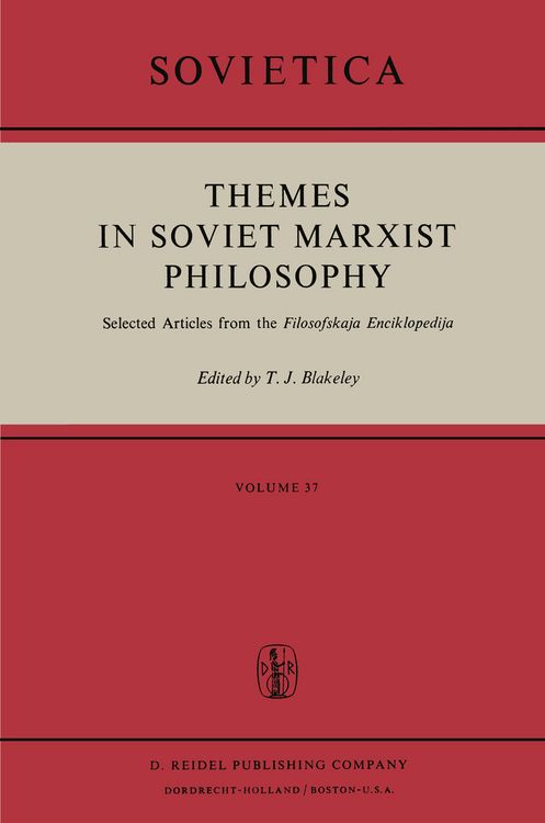 Produktbild: Themes in Soviet Marxist Philosophy