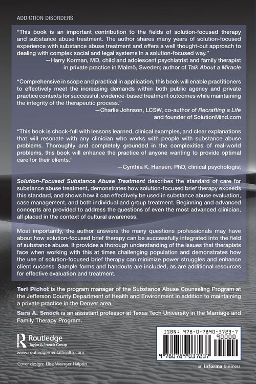 Produktbild: Solution-Focused Substance Abuse Treatment