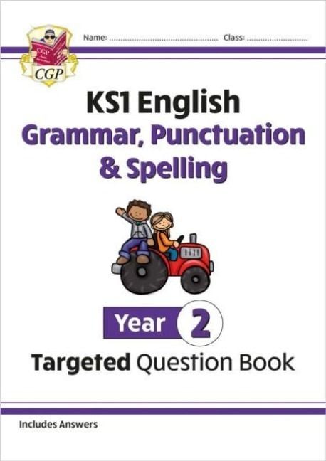 Produktbild: KS1 English Year 2 Grammar, Punctuation & Spelling Targeted Question Book (with Answers)
