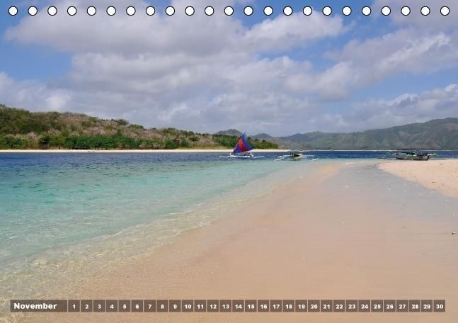 Produktbild: Gili Nanggu - Paradiesische kleine Insel (Tischkalender immerw&auml;hrend DIN A5 quer)