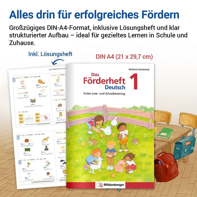Produktbild: Das F&ouml;rderheft Deutsch 1