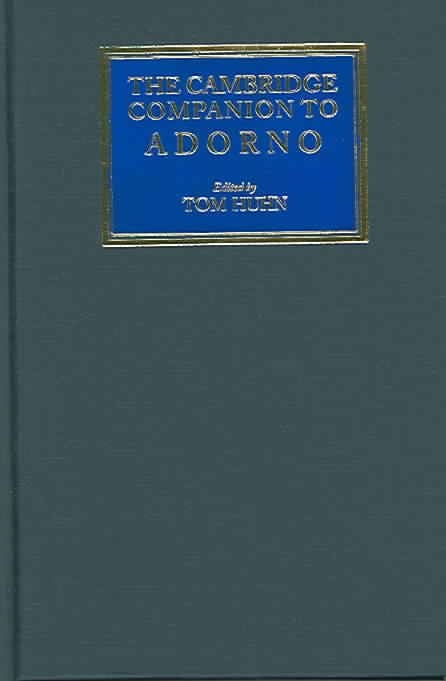 Produktbild: The Cambridge Companion to Adorno