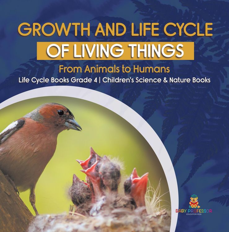 Produktbild: Growth and Life Cycle of Living Things : From Animals to Humans | Life Cycle Books Grade 4 | Children's Science & Nature Books