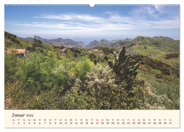 Produktbild: Teneriffa in Bildern (hochwertiger Premium Wandkalender 2026 DIN A2 quer), Kunstdruck in Hochglanz
