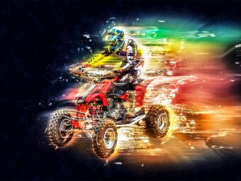 Produktbild: Quad, extrem cool (Puzzle)