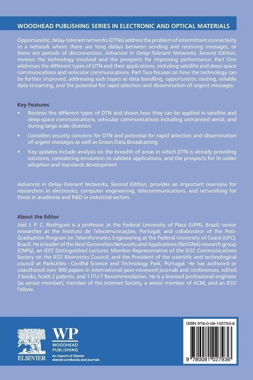 Produktbild: Advances in Delay-Tolerant Networks (DTNs)