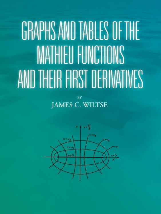Produktbild: Graphs and Tables Of The Mathieu Functions and Their First Derivatives