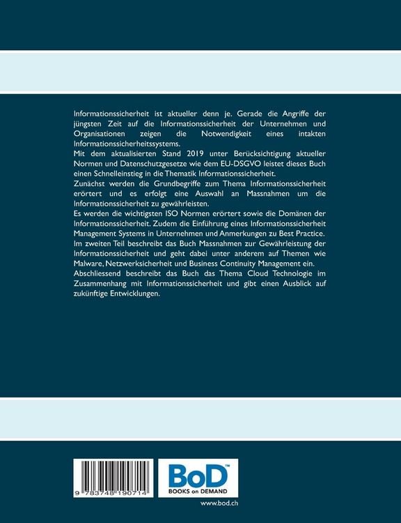 Produktbild: Schnelleinstieg in die Informationssicherheit