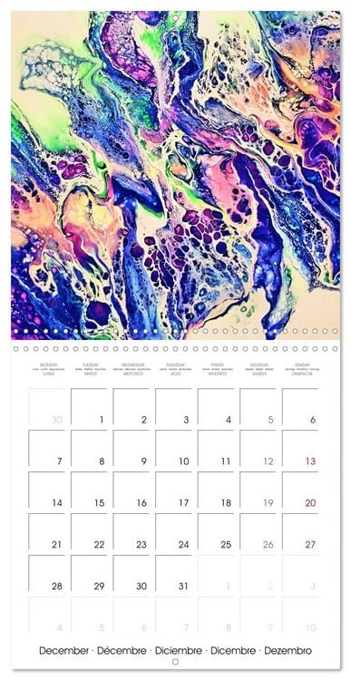 Produktbild: Your year full of rainbows by Katharina Stachanczyk (Wall Calendar 2026 12 &times; 12 Inch) CALVENDO 12 Month Wall Calendar