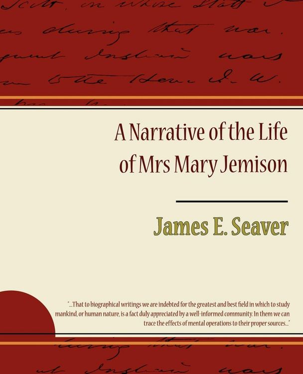 Produktbild: A Narrative of the Life of Mrs. Mary Jemison
