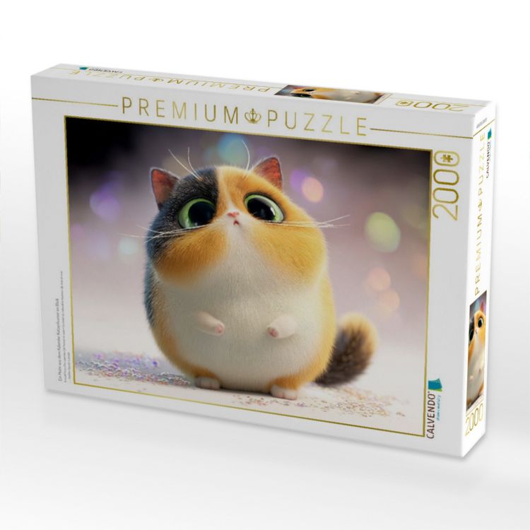 Produktbild: CALVENDO Puzzle Ein Motiv aus dem Kalender Katzenhumor im Blick | 2000 Teile Lege-Gr&ouml;&szlig;e 90x67cm Foto-Puzzle f&uuml;r gl&uuml;ckliche Stunden