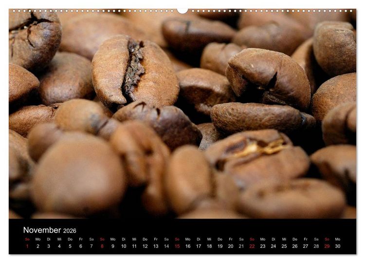 Produktbild: Zu Besuch beim Kaffee (hochwertiger Premium Wandkalender 2026 DIN A2 quer), Kunstdruck in Hochglanz