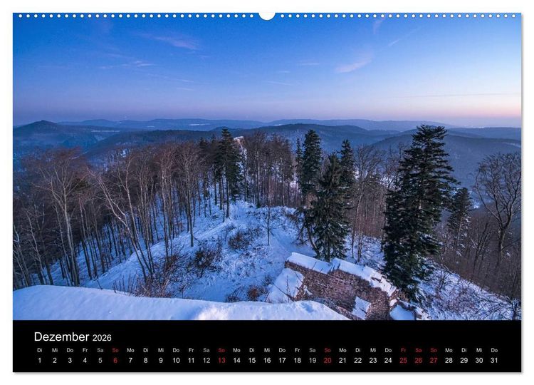 Produktbild: Mystischer Pf&auml;lzer Wald (hochwertiger Premium Wandkalender 2026 DIN A2 quer), Kunstdruck in Hochglanz