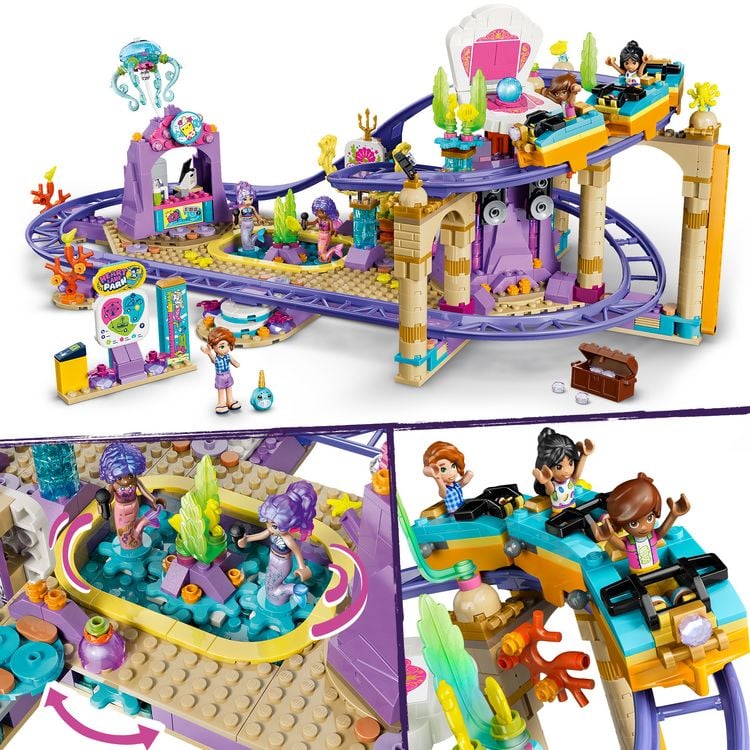 Produktbild: LEGO Friends 42703 Meerjungfrauen-Achterbahn, Bauset f&uuml;r M&auml;dchen und Jungen ab 8 Jahren