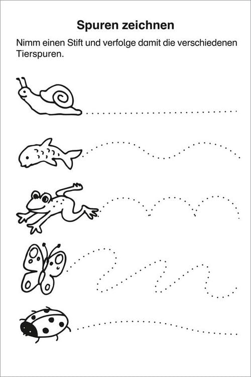 Produktbild: LERNSTERN Mein lustiger Kindergartenblock Spielen und Lernen