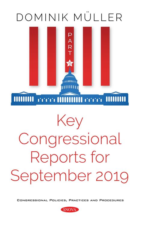 Produktbild: Key Congressional Reports for September 2019. Part VI