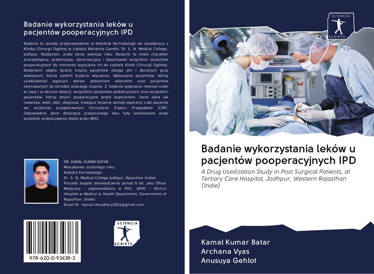 Produktbild: Badanie wykorzystania lek&oacute;w u pacjent&oacute;w pooperacyjnych IPD