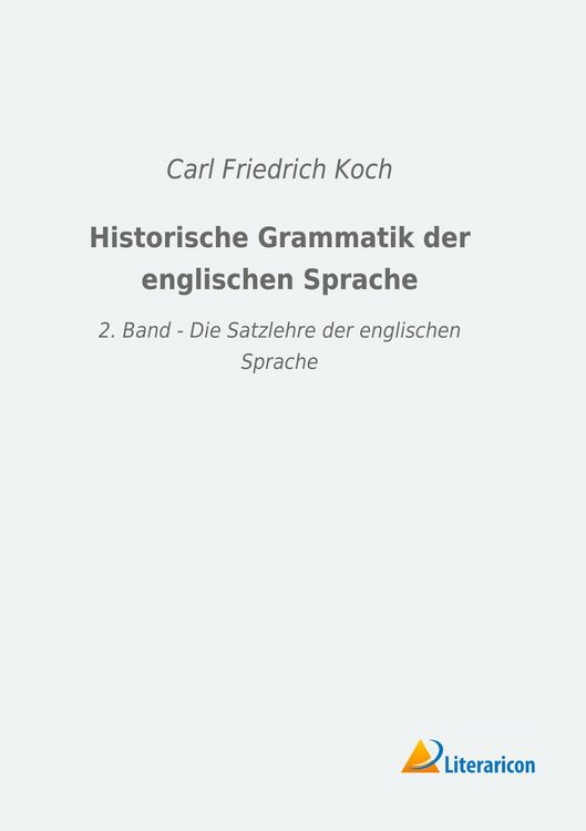 Produktbild: Historische Grammatik der englischen Sprache