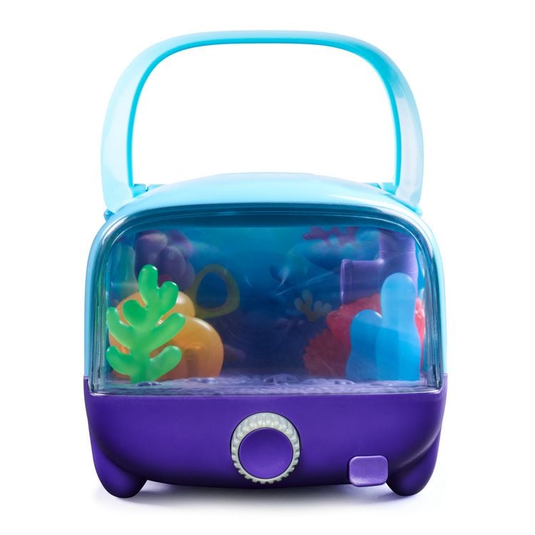 Produktbild: Bitzee Aquarium - interaktives digitales Haustier & 3D-Schreibtisch-Gadget mit Kugeln zum F&uuml;ttern, 30 Tiere sammeln, Geschenk ab 5 Jahren