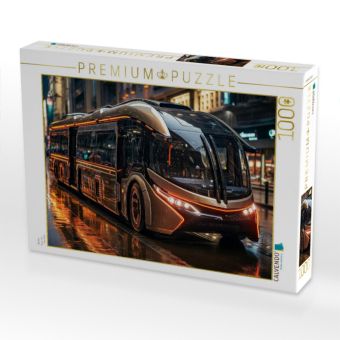 Produktbild: CALVENDO Puzzle Busse | 1000 Teile Lege-Gr&ouml;&szlig;e 64x48cm Foto-Puzzle f&uuml;r gl&uuml;ckliche Stunden