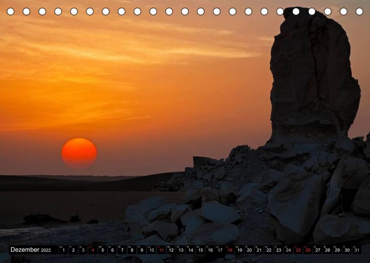 Produktbild: Sand, Felsen und Packeis. Wei&szlig;e W&uuml;ste (Tischkalender 2022 DIN A5 quer)