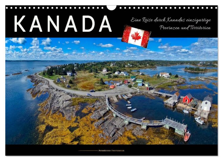 Produktbild: Kanada - eine Reise durch Kanadas einzigartige Provinzen und Territorien (Wandkalender 2026 DIN A3 quer), CALVENDO Monatskalender