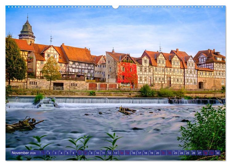 Produktbild: Die Fulda (Wandkalender 2026 DIN A2 quer), CALVENDO Monatskalender