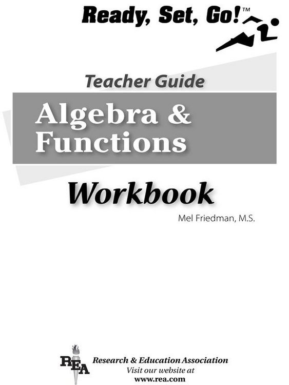 Produktbild: Algebra & Functions Workbook