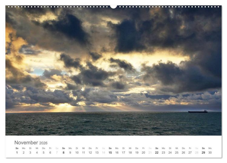 Produktbild: Faszination Schifffahrt - Meere und Hafenst&auml;dte (hochwertiger Premium Wandkalender 2026 DIN A2 quer), Kunstdruck in Hochglanz