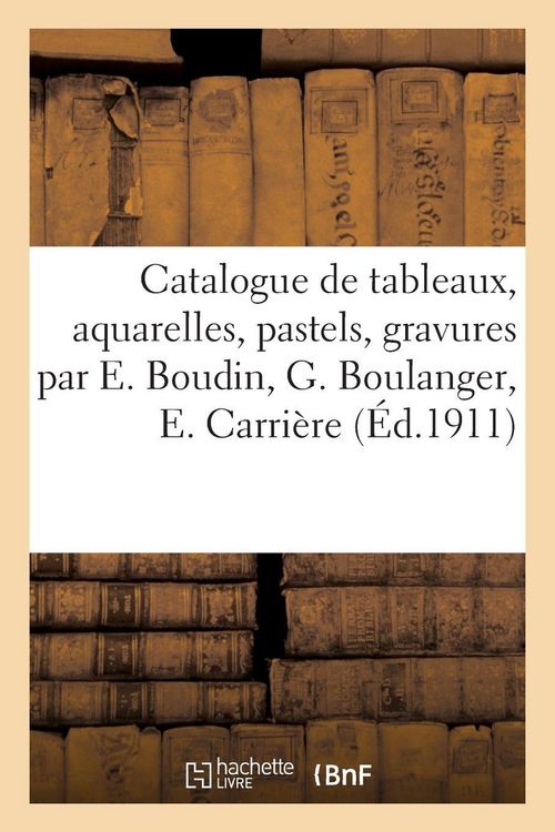 Produktbild: Catalogue de tableaux modernes, aquarelles, pastels, dessins