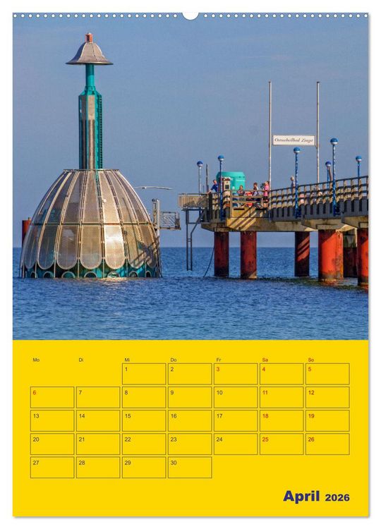 Produktbild: Sehnsucht nach Meer - Ostsee (Wandkalender 2026 DIN A2 hoch), CALVENDO Monatskalender