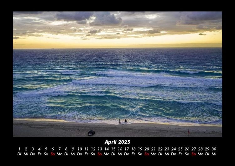 Produktbild: Meereslandschaft 2025 Fotokalender DIN A3