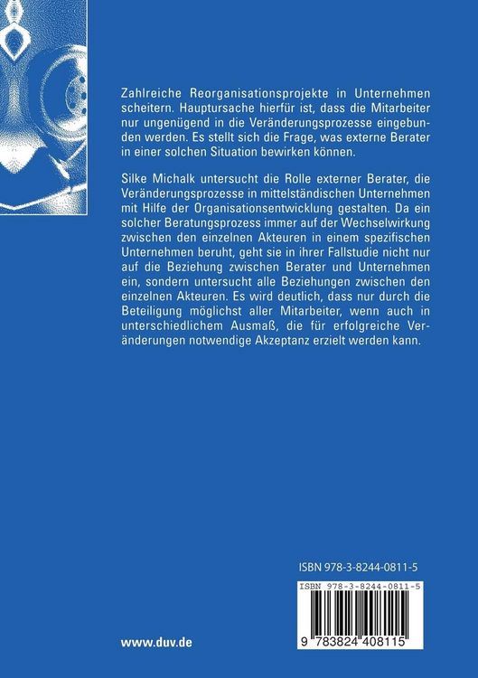 Produktbild: Angewandte Organisationsentwicklung in mittelst&auml;ndischen Unternehmen