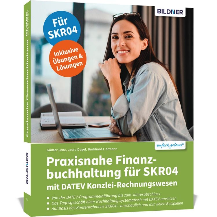 Produktbild: Praxisnahe Finanzbuchhaltung f&uuml;r SKR04 mit DATEV Kanzlei-Rechnungswesen
