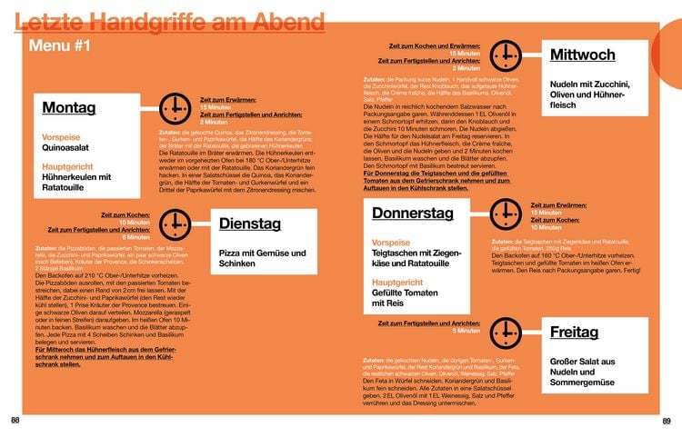 Produktbild: 2 Stunden vorkochen f&uuml;r die ganze Woche &ndash; 16 geniale Meal-Prep-Men&uuml;s f&uuml;r die ganze Familie