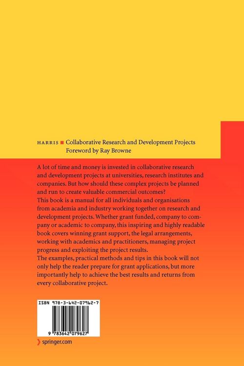 Produktbild: Collaborative Research and Development Projects
