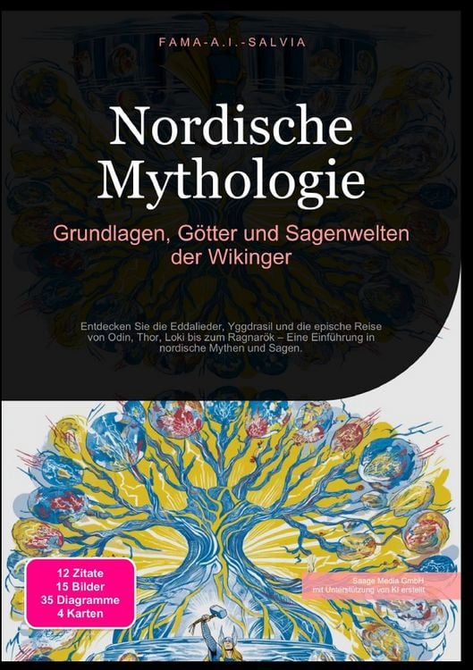 Produktbild: Nordische Mythologie: Grundlagen, G&ouml;tter und Sagenwelten der Wikinger