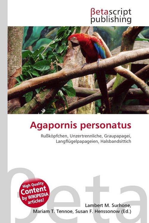 Produktbild: Agapornis personatus
