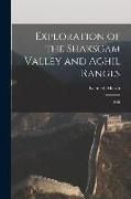 Produktbild: Exploration of the Shaksgam Valley and Aghil Ranges