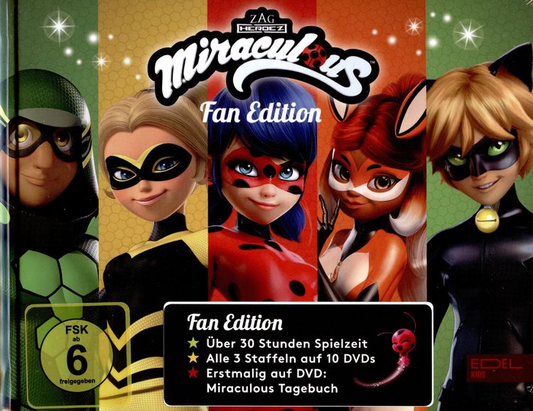 Produktbild: Miraculous - Fan-Edition [10 DVDs]