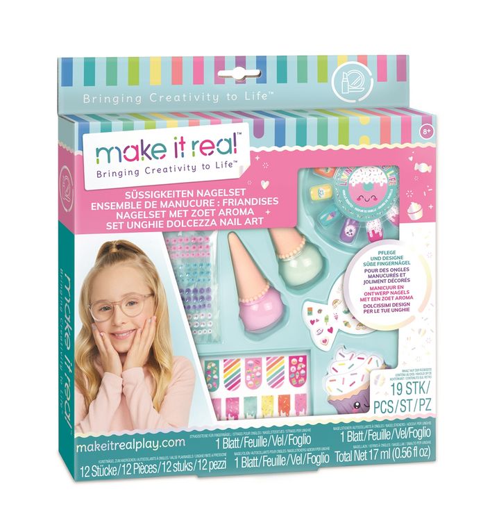 Produktbild: MAKE IT REAL - S&uuml;ssigkeiten Nagelset