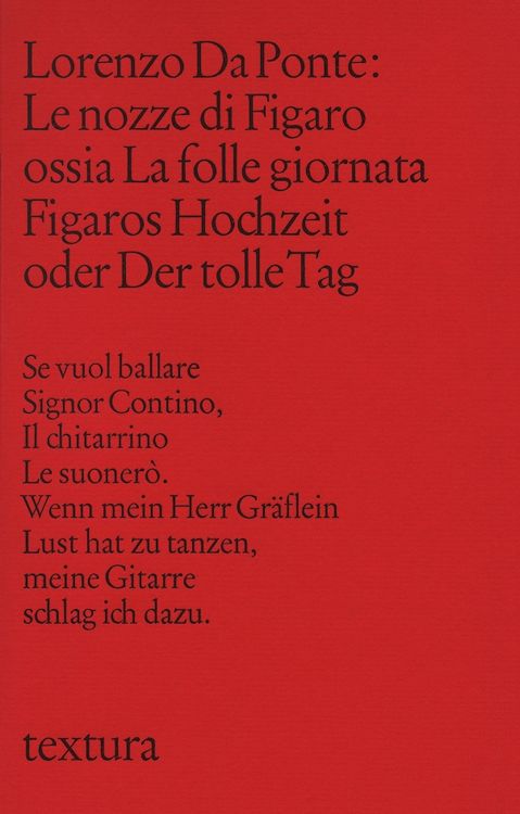 Produktbild: Le Nozze di Figaro ossia La Folle Giornata. Figaros Hochzeit oder Der tolle Tag