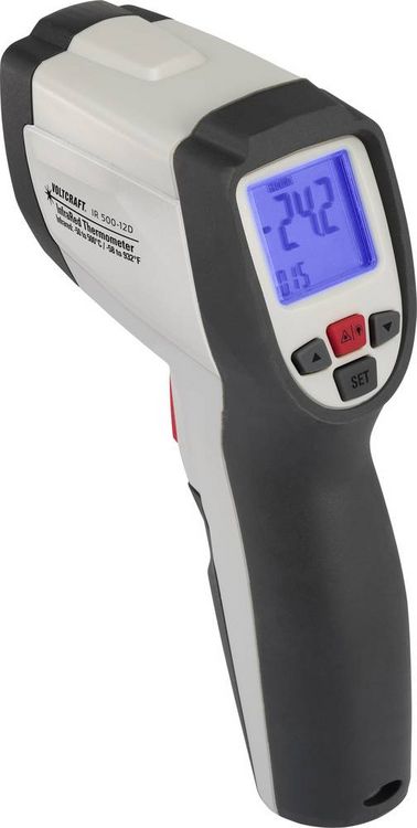 Produktbild: VOLTCRAFT IR 500-12D Infrarot-Thermometer Optik 12:1 -50 - +500&deg;C Pyrometer