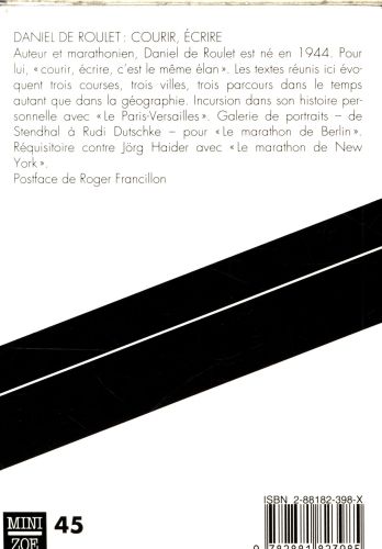 Produktbild: Courir, &eacute;crire