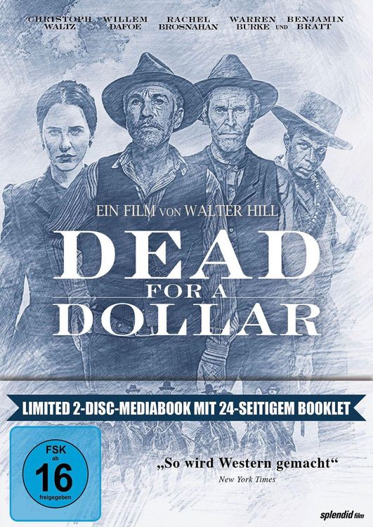 Produktbild: Dead for a Dollar LTD. - Limitiertes 2-BD-Mediabook samt FSK-Umleger [2 BRs]