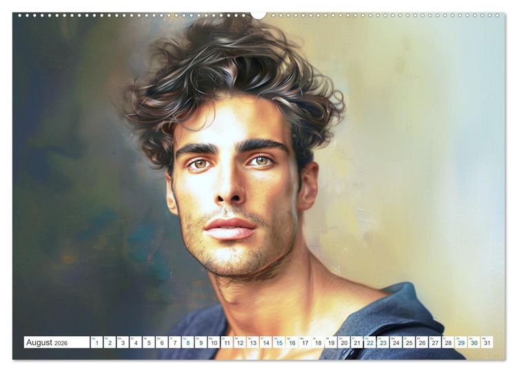 Produktbild: Sinnlicher Blick (Wandkalender 2026 DIN A2 quer), CALVENDO Monatskalender