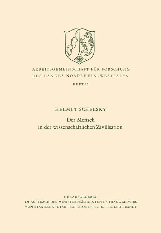 Produktbild: Der Mensch in der wissenschaftlichen Zivilisation