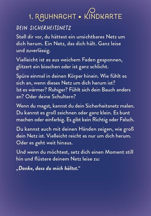 Produktbild: Kartenset: Entdecke den Zauber der Rauhn&auml;chte &ndash; 60 Karten mit Begleitheft f&uuml;r die ganze Familie