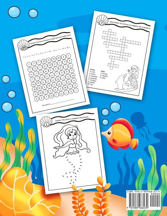 Produktbild: Mermaid Activity Book