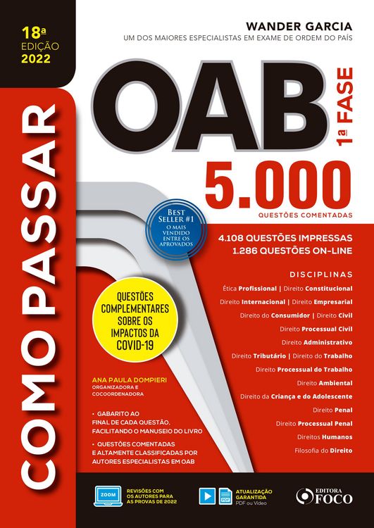 Produktbild: Como passar na OAB